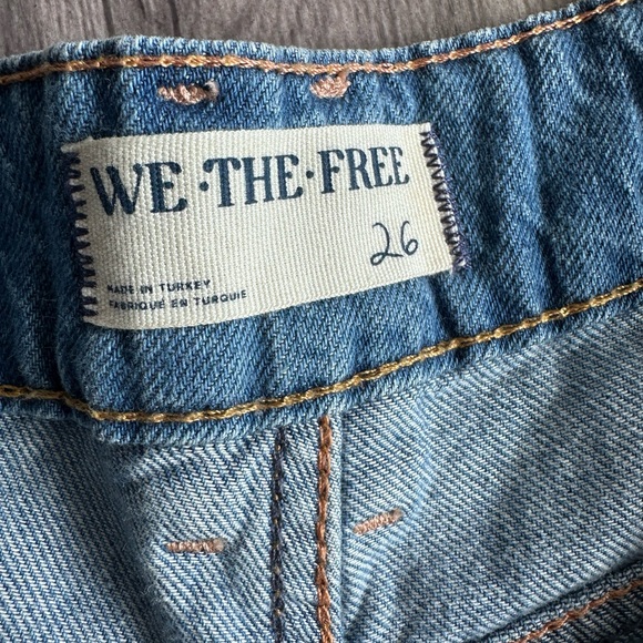 We The Free Light Blue Jean Shorts - Picture 3 of 7